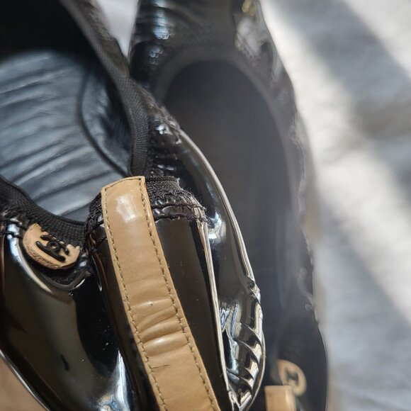 Chanel patent leather ballet flats - Picture 9 of 11
